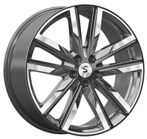 Диск Premium Series Кр014 20x8 5x108 ET39 DIA60.1 DIAMOND GLOSS GRAPHITE