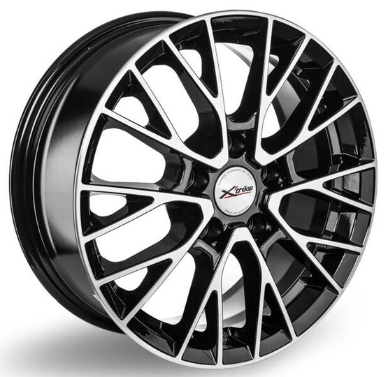 Диск X'trike X-135 16x6.5 5x100 ET38 DIA67.1 BK/FP