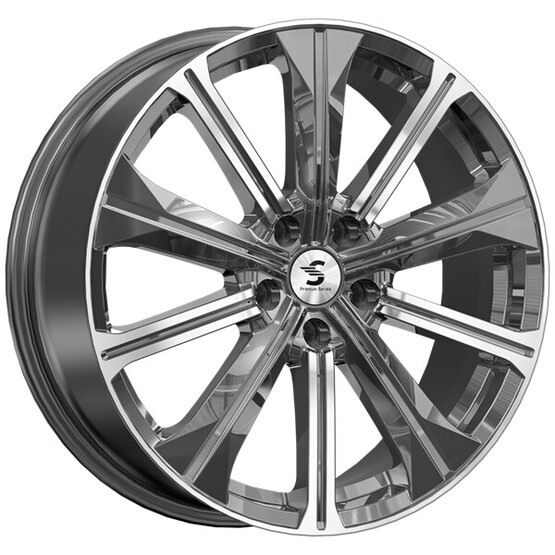 Диск Premium Series Кр013 19x7 5x108 ET33 DIA60.1 DIAMOND GLOSS GRAPHITE