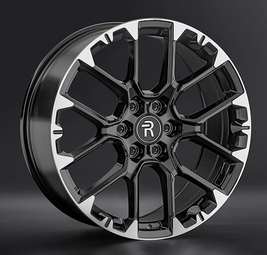 Диск Replay Cl68 22x9 6x139.7 ET28 DIA78.1 BKF