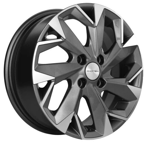 Диск Khomen 1402 14x5.5 4x100 ET43 DIA60.1 GRAY-FP