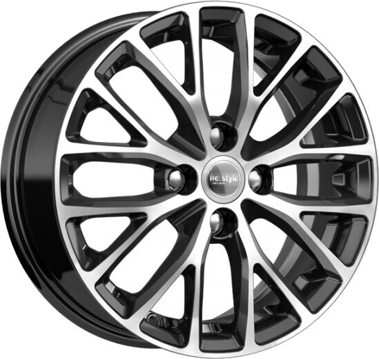 Диск K&K Kc782 15x6 4x100 ET46 DIA54.1 АЛМАЗ ЧЕРНЫЙ