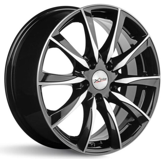 Диск X'trike X-120М 17x7 5x108 ET33 DIA60.1 BKM/FP