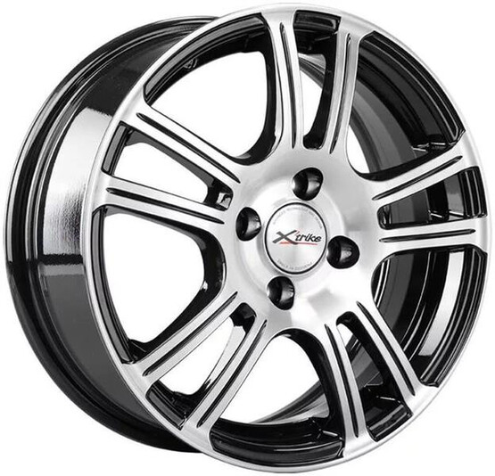 Диск X'trike X-105 15x6 4x98 ET35 DIA58.1 BK/FP