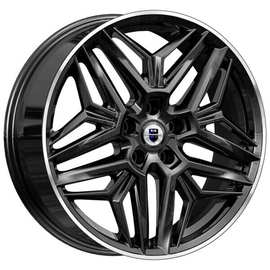 Диск K&K Колумб 19x7 5x108 ET45 DIA67.1 АЛМАЗ ЧЕРНЫЙ