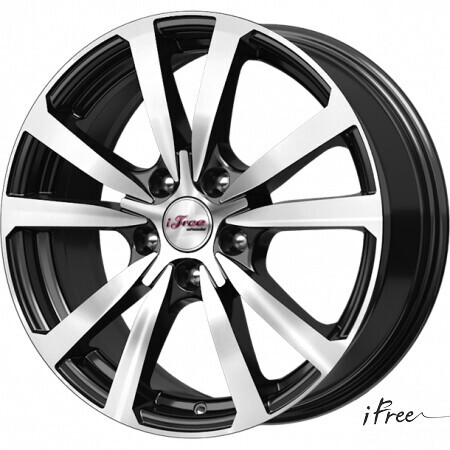 Диск Ifree Бэнкс 17x7 5x108 ET45 DIA67.1 БЛЭК ДЖЕК