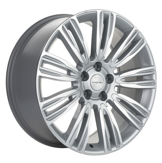 Диск Khomen 2004 20x8.5 5x120 ET45 DIA72.6 BRILLIANT SILVER-FP