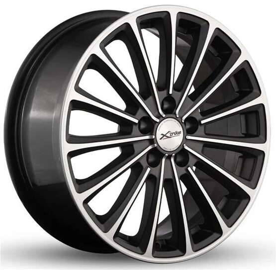 Диск X'trike X-136 17x7 5x108 ET40 DIA54.1 BKM/FP