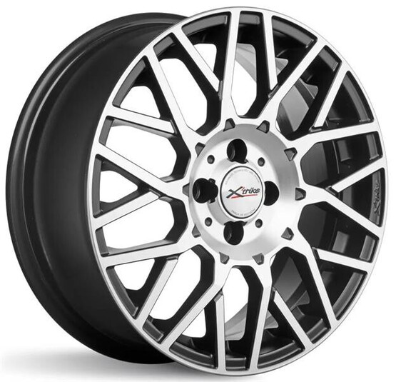 Диск X'trike X-125 16x6.5 4x100 ET36 DIA67.1 BKM/FP
