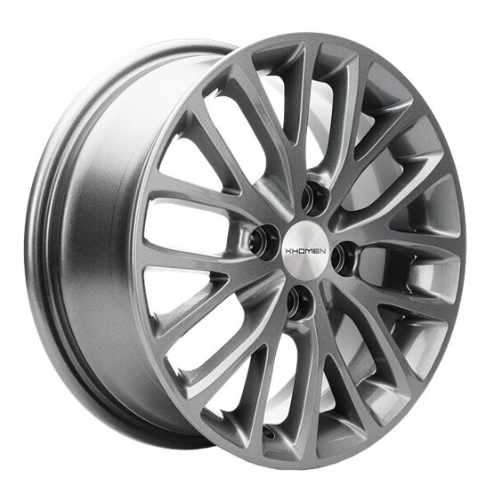 Диск Khomen 1506 15x6 4x100 ET40 DIA60.1 GRAY