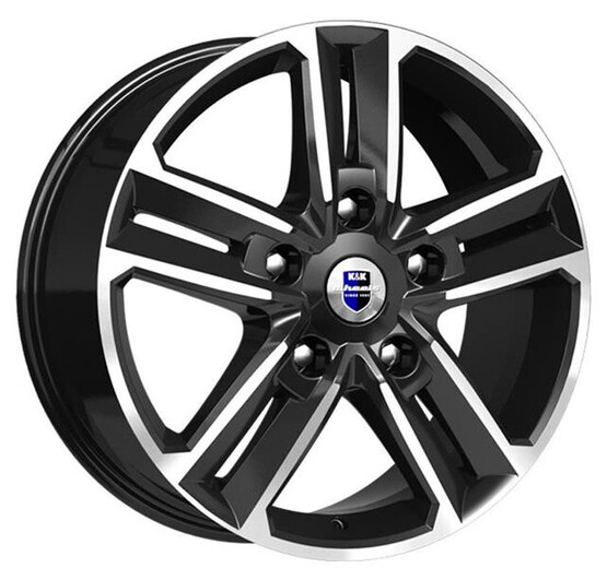 Диск K&K Backfire 18x8 5x114.3 ET45 DIA66.1 АЛМАЗ ЧЕРНЫЙ