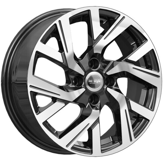 Диск K&K Кс1030 15x6 4x100 ET40 DIA60.1 АЛМАЗ ЧЕРНЫЙ