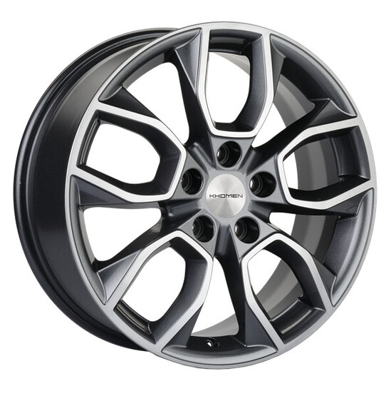 Диск Khomen 1713 17x7 5x114.3 ET48 DIA67.1 GRAY-FP