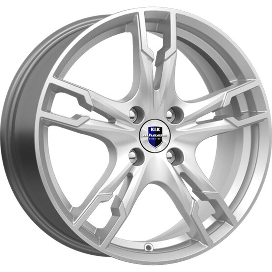 Диск K&K Солар 17x7 4x100 ET38 DIA67.1 СИЛЬВЕР