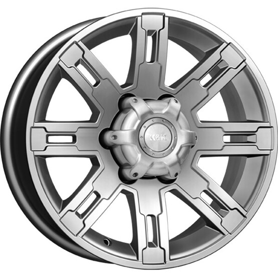 Диск K&K Полюс 16x7.5 6x139.7 ET5 DIA111.6 БЛЭК ПЛАТИНУМ