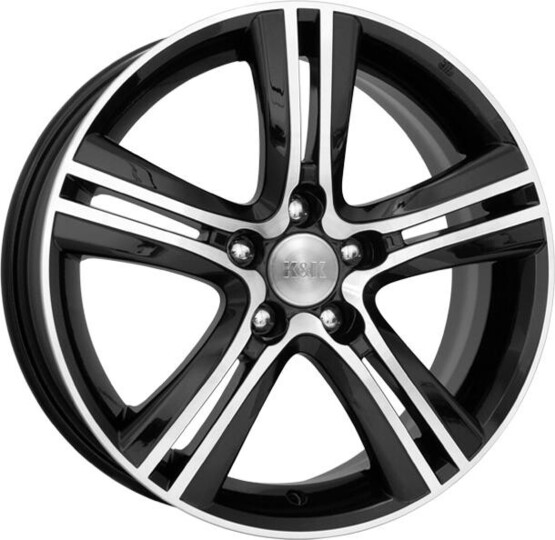 Диск K&K Борелли 16x6.5 5x114.3 ET45 DIA60.1 АЛМАЗ ЧЕРНЫЙ