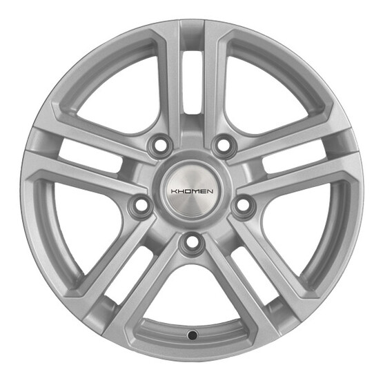 Диск Khomen 1602 16x6.5 5x139.7 ET40 DIA98 F-SILVER