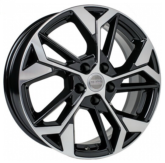 Диск K&K Кс1062 17x6.5 5x108 ET43 DIA65.1 АЛМАЗ ЧЕРНЫЙ