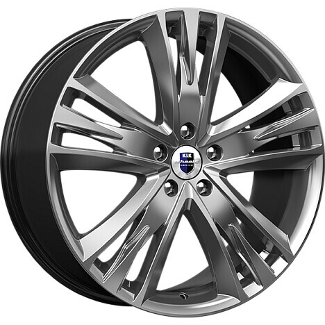 Диск K&K Атлас 20x8.5 5x120 ET45 DIA65.1 ДАРК ПЛАТИНУМ