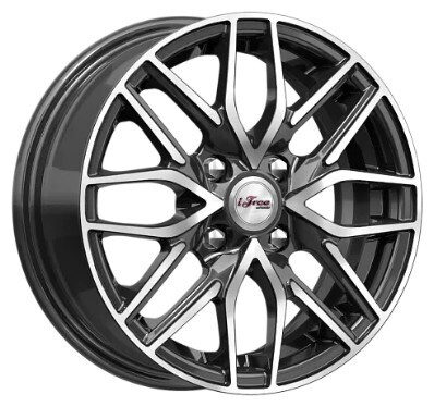 Диск Ifree Кайкос 14x5.5 4x100 ET40 DIA67.1 БЛЭК ДЖЕК