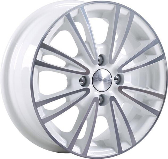 Диск Скад Пантера 14x5.5 4x98 ET39 DIA58.6 АЛМАЗ-БЕЛЫЙ