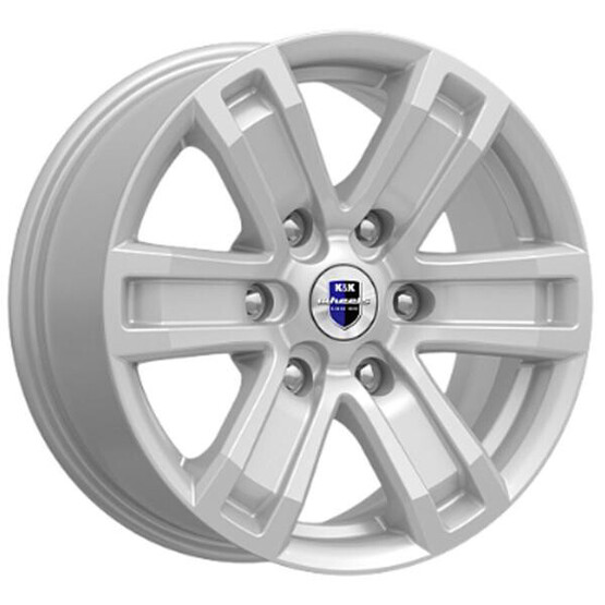 Диск K&K R7-Рольф 17x7.5 6x139.7 ET43 DIA108.1 СИЛЬВЕР