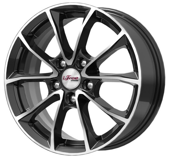 Диск Ifree Джет 16x6.5 5x112 ET46 DIA57.1 БЛЭК ДЖЕК