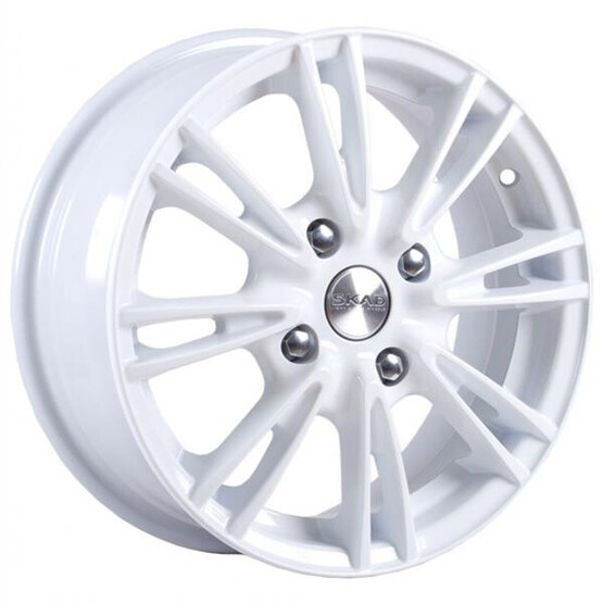 Диск Скад Пантера 14x5.5 4x100 ET39 DIA67.1 БЕЛЫЙ