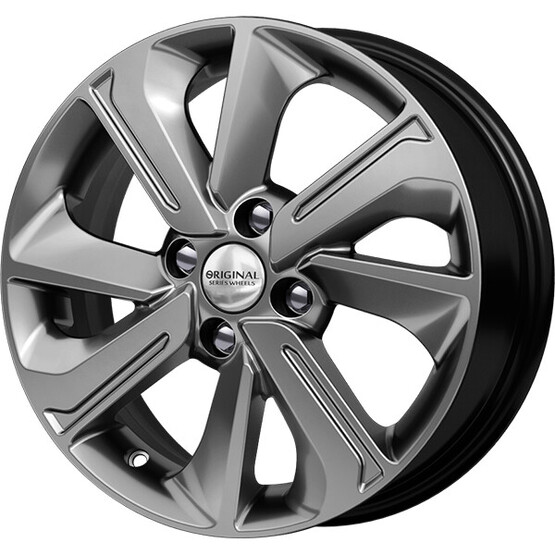 Диск Скад Kl-319 15x6 4x100 ET46 DIA54.1 ГРАФИТ