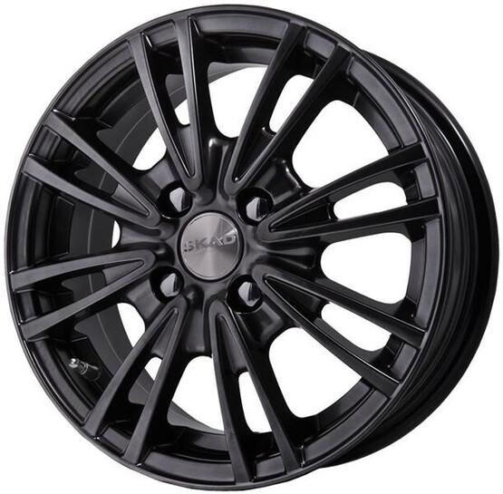Диск Скад Пантера 14x5.5 4x98 ET39 DIA58.6 ЧЁРНЫЙ БАРХАТ