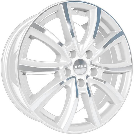 Диск Скад Онтарио 17x7 5x114.3 ET50 DIA67.1 АЛМАЗ-БЕЛЫЙ