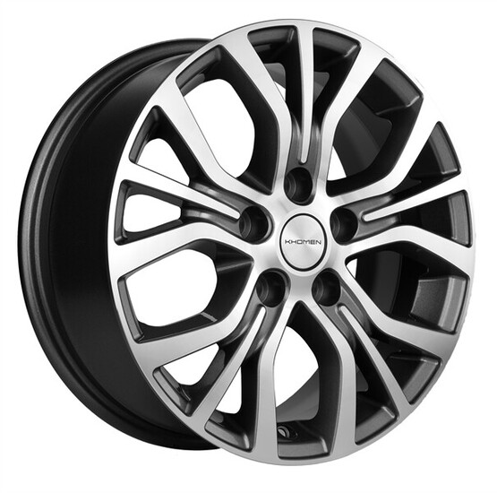 Диск Khomen 1608 16x6.5 5x120 ET38 DIA65.1 GRAY-FP