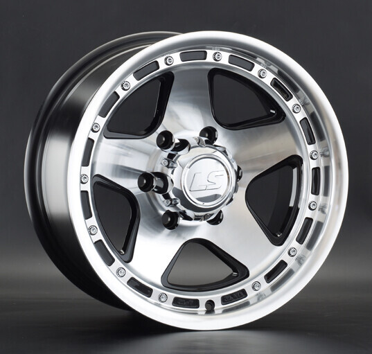 Диск Ls Wheels 870 15x8 6x139.7 ET-10 DIA106.1 BKF