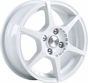 Диск Скад Ягуар 14x5.5 4x98 ET38 DIA58.6 АЛМАЗ БЕЛЫЙ