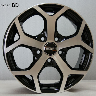 Диск Tech Line 511 15x6 5x108 ET52.5 DIA63.3 BD