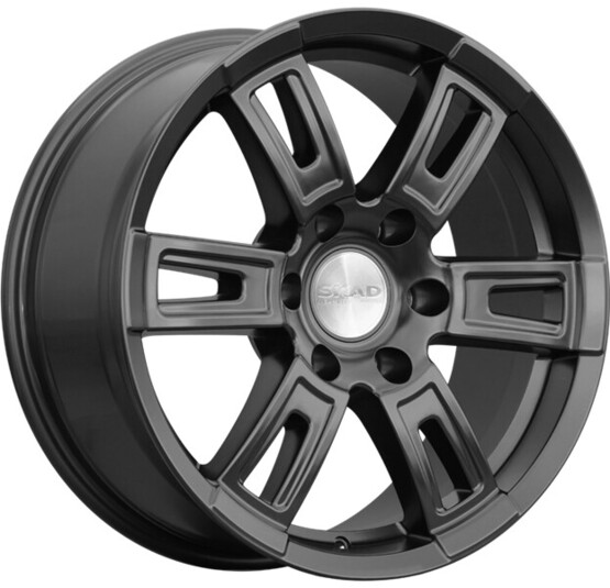 Диск Скад Тор 18x8 6x139.7 ET25 DIA106.1 ЧЕРНЫЙ-МАТОВЫЙ