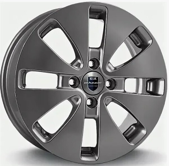 Диск K&K Rio (Кс 582) 15x6 4x100 ET46 DIA54.1 ДАРК ПЛАТИНУМ