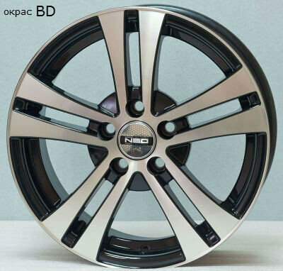 Диск Tech Line 540 15x6 5x112 ET40 DIA57.1 BD