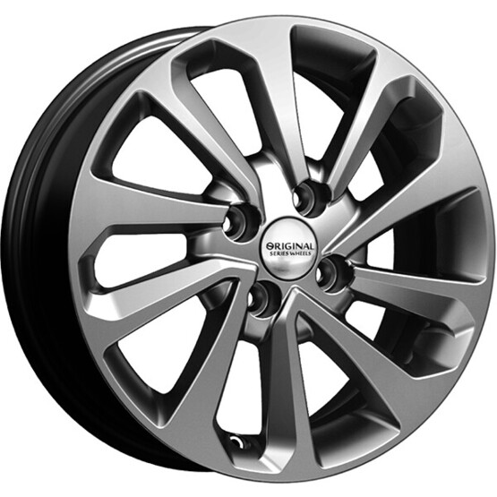 Диск Скад Kl-320 15x6 4x100 ET46 DIA54.1 ГРАФИТ