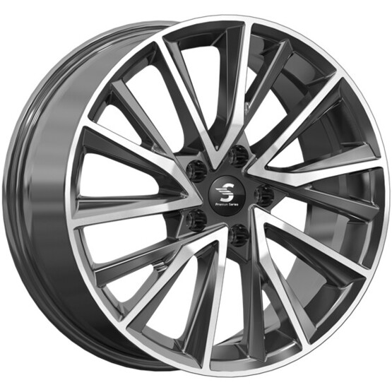 Диск Premium Series Кр010 18x7.5 5x108 ET36 DIA65.1 DIAMOND BLACK GRIS