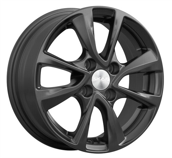 Диск Скад Ницца 14x5.5 4x100 ET35 DIA67.1 ЧЁРНЫЙ БАРХАТ