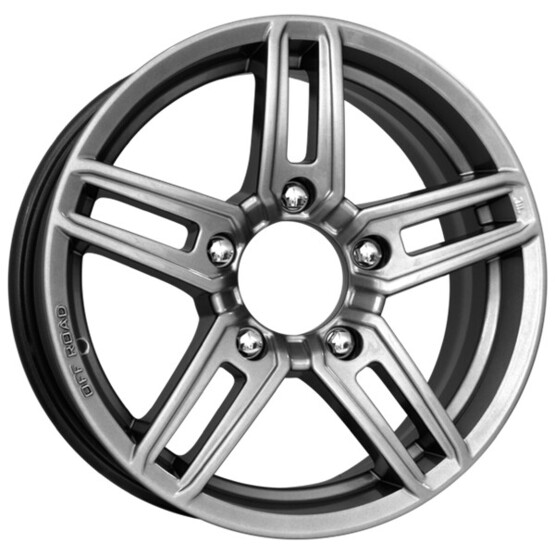 Диск K&K Дон 16x6.5 5x139.7 ET40 DIA98 ДАРК ПЛАТИНУМ