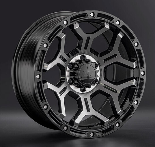 Диск Ls Wheels Flowforming Rc68 18x9 6x139.7 ET25 DIA106.1 BKF