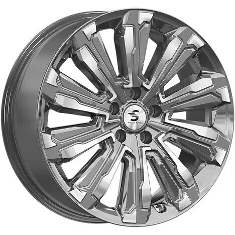 Диск Premium Series Кр1061 Humber 20x8 5x108 ET40 DIA63.3 DIAMOND GLOSS GRAPHITE