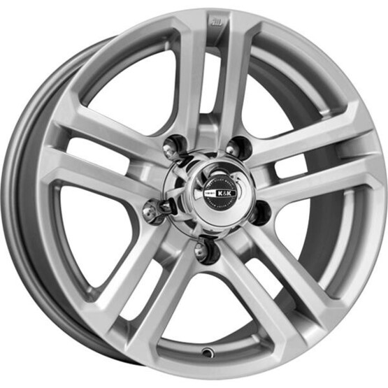 Диск K&K Палладика 16x7 5x139.7 ET5 DIA98 БЛЭК ПЛАТИНУМ