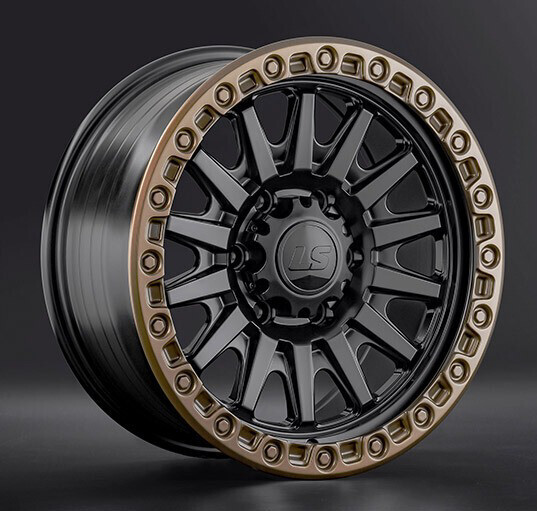 Диск Ls Wheels Flowforming Rc90 17x9 5x150 ET25 DIA110.1 BKS+BZSDSL