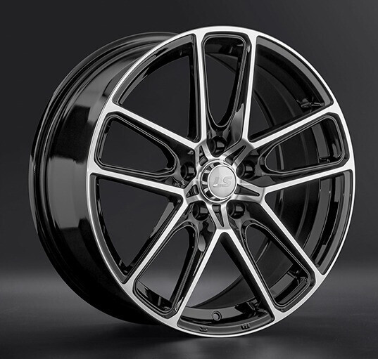 Диск Ls Wheels Ls1360 17x7.5 5x108 ET33 DIA65.1 BKF