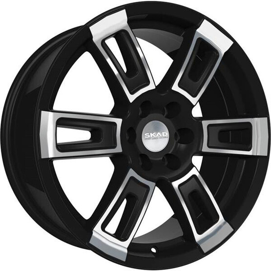Диск Скад Тор 18x8 6x139.7 ET25 DIA106.2 АЛМАЗ БАРХАТ НОВЫЙ