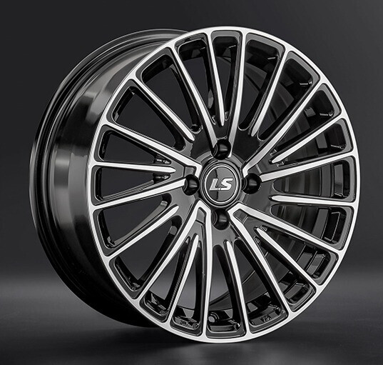 Диск Ls Wheels Ls1356 15x6.5 4x100 ET45 DIA60.1 BKF