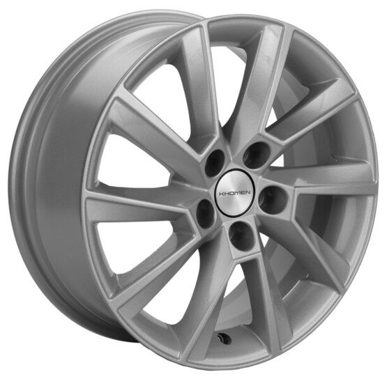 Диск Khomen 1604 16x6 5x105 ET39 DIA56.6 F-SILVER